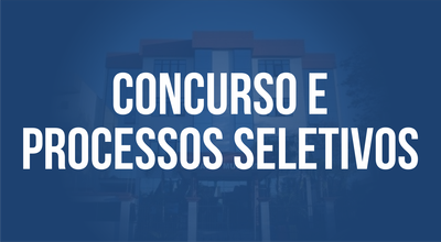 Concursos e Processos Seletivos