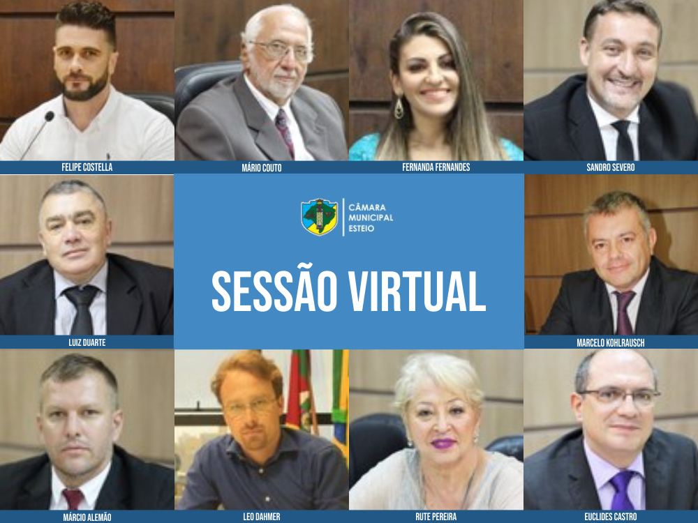 Câmara aprova 16 projetos em sessão virtual