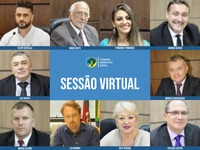 Câmara aprova 16 projetos em sessão virtual