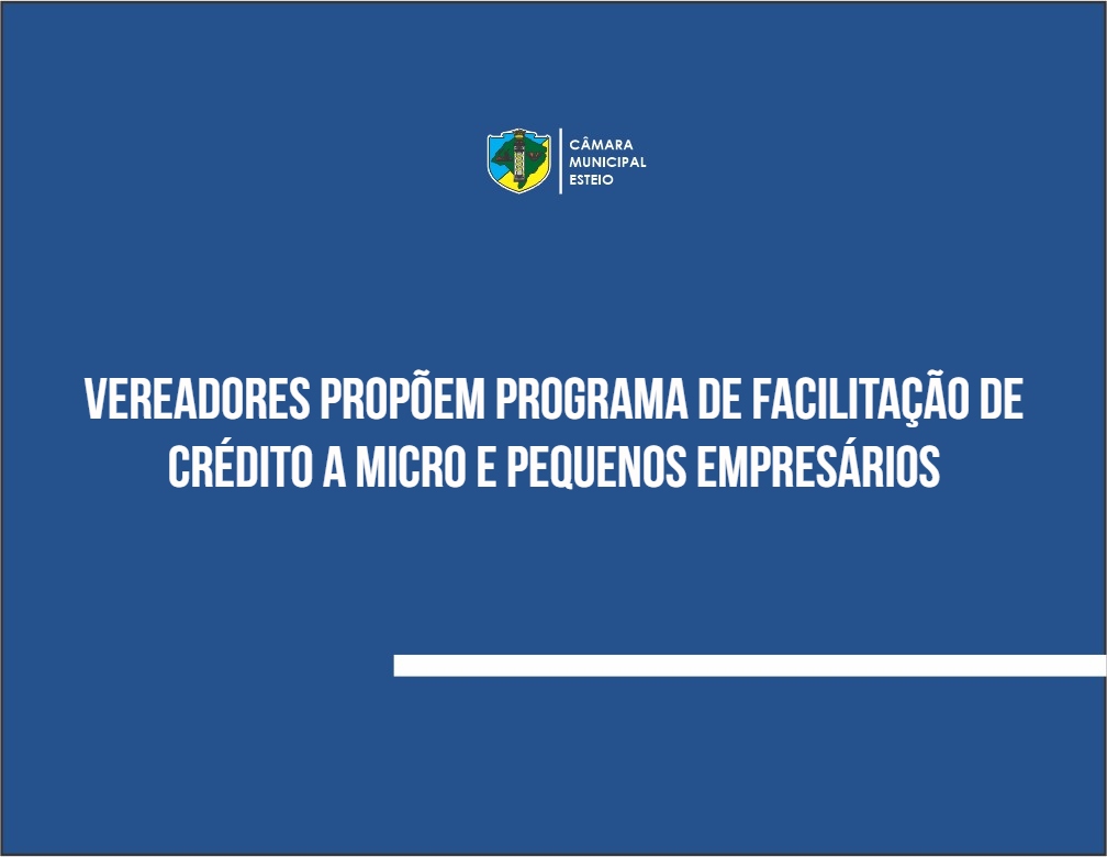 Câmara aprova proposta de facilitação de crédito a micro e pequenos empresários