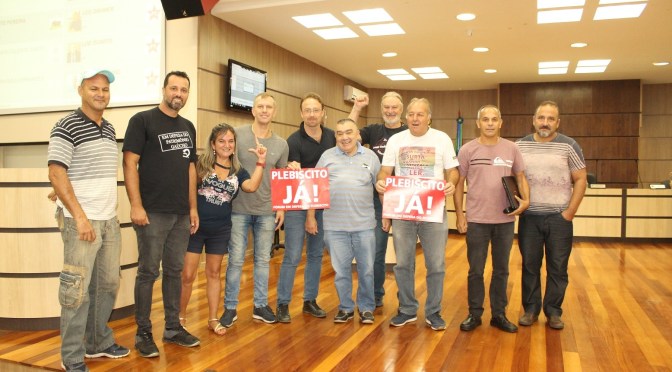 Câmara aprova moção de apoio à Frente em Defesa do Patrimônio Público do RS