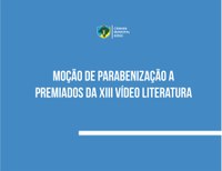 Câmara homenageia vencedores do Vídeo Literatura