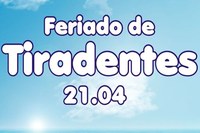 Câmara para no feriado de Tiradentes