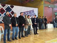 Câmara participa da abertura dos Jogos Estudantis de Esteio