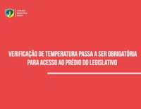 Câmara passa a medir temperatura de visitantes