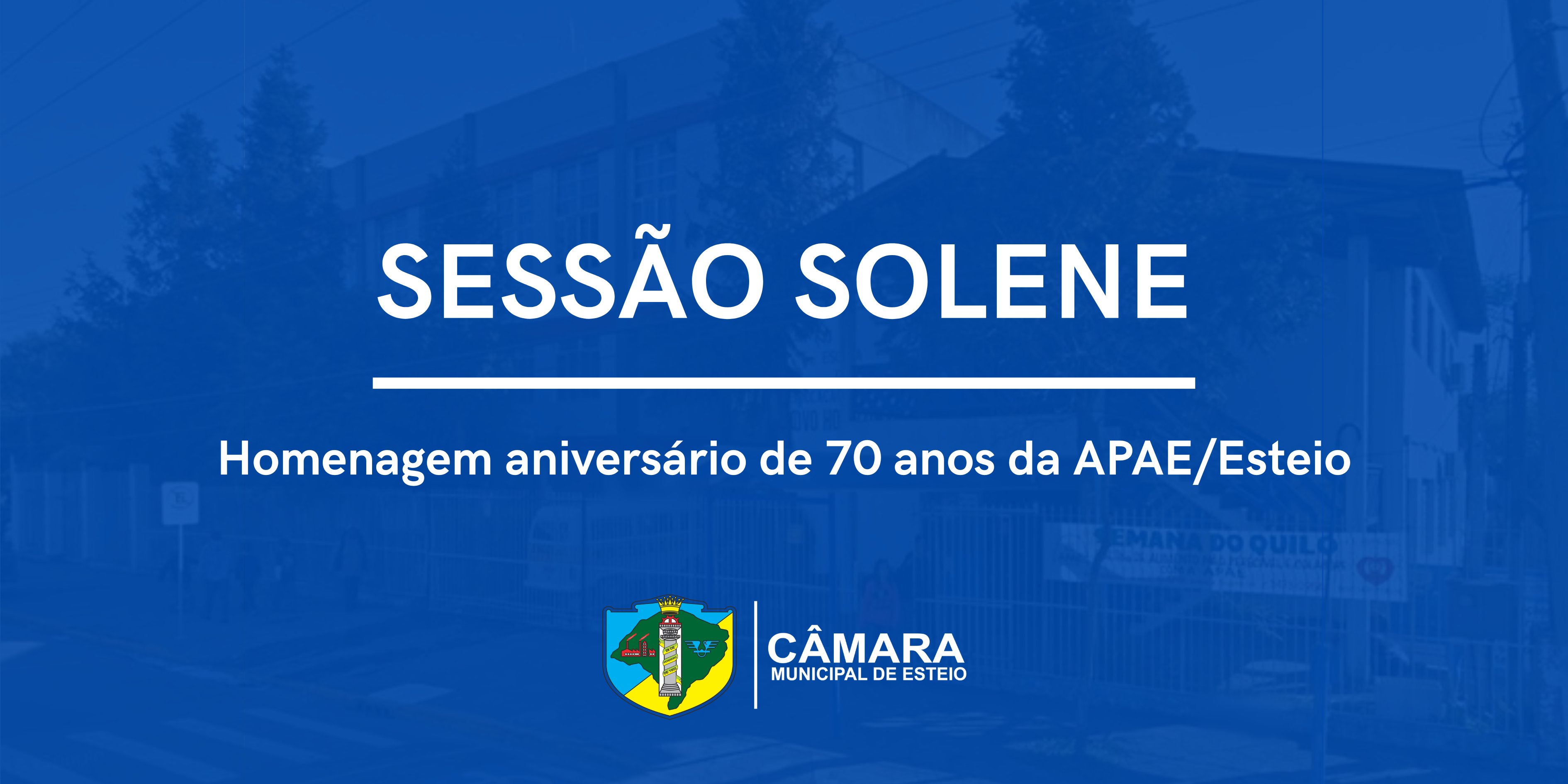Câmara realiza Sessão Solene em homenagem aos 60 anos da APAE