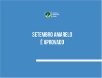 Câmara realizará Setembro Amarelo