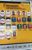 Cartazes com a foto de criminosos condenados levam nove fugitivos à prisão