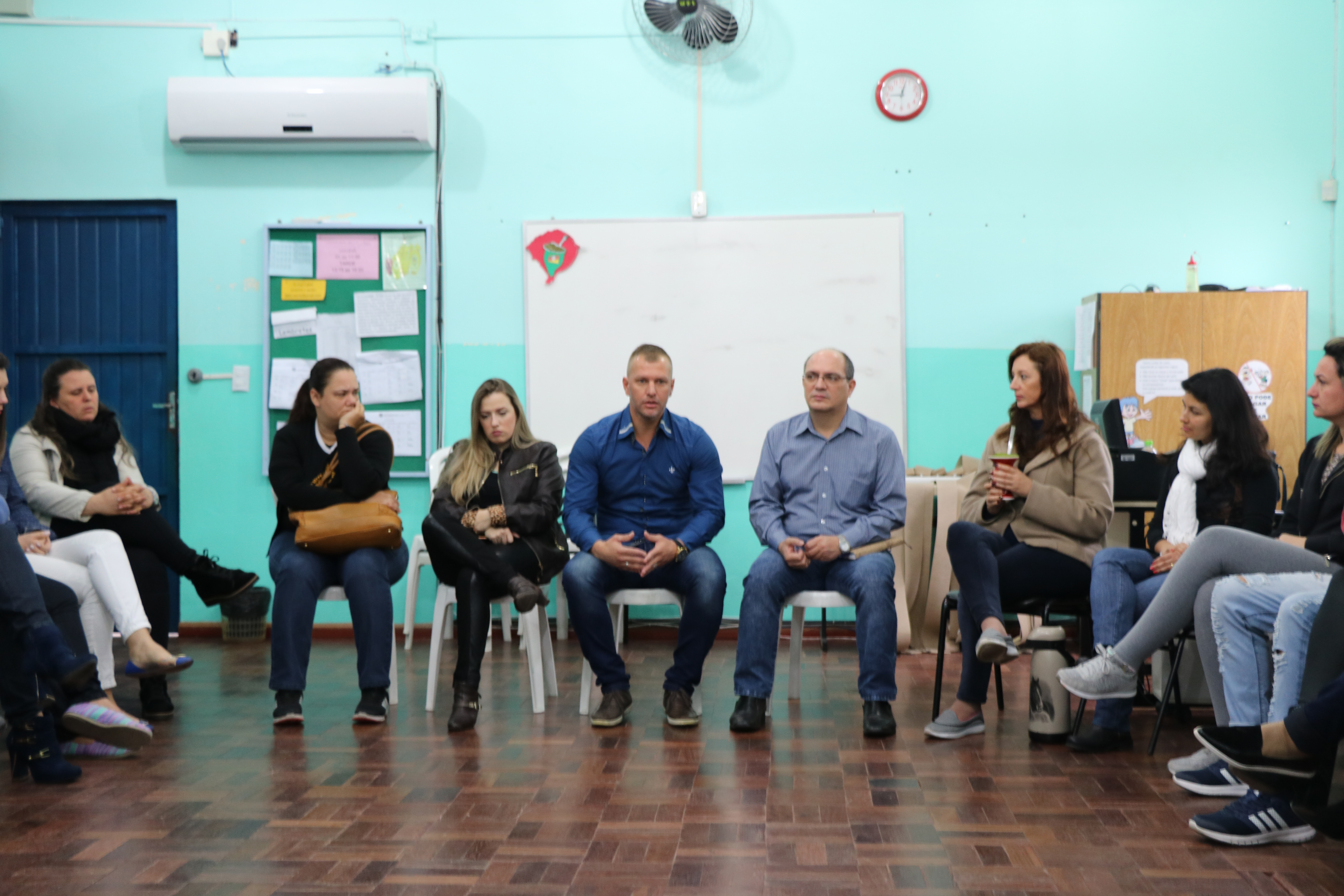 Comissão de Educação visita CMEB Santo Inácio