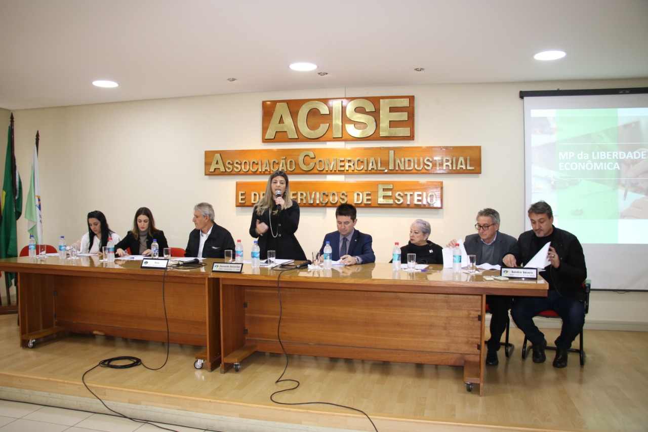 Comissão de Justiça realiza audiência pública sobre Lei de Liberdade Econômica esteiense