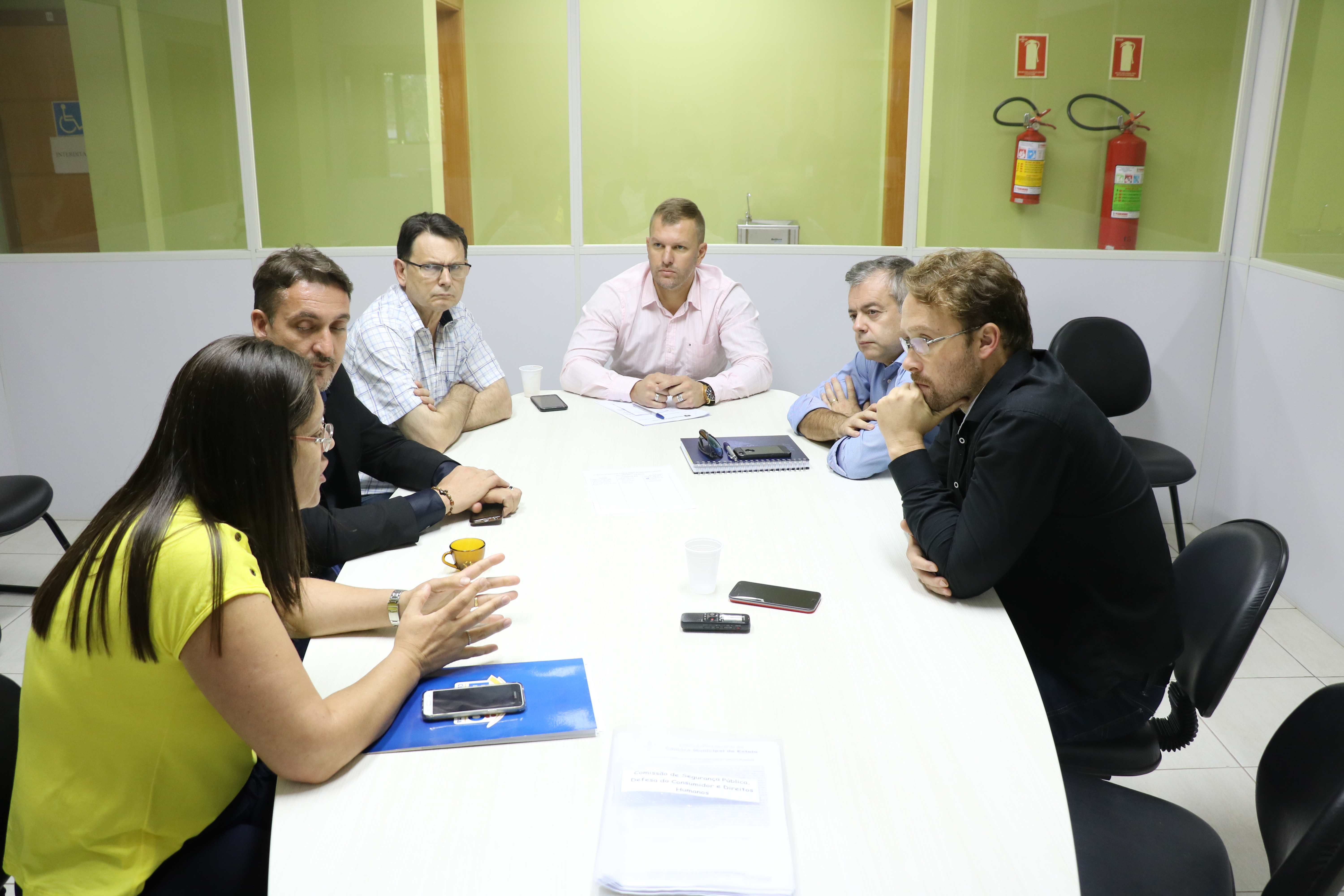 Comissão de Segurança discute paralisação nas obras de microdrenagem na Rua Bento Gonçalves