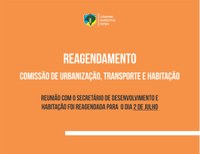 Comissão de Urbanização: reunião com secretário é reagendada