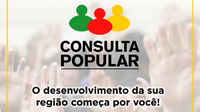 Consulta Popular abre para votação da comunidade amanhã, 26