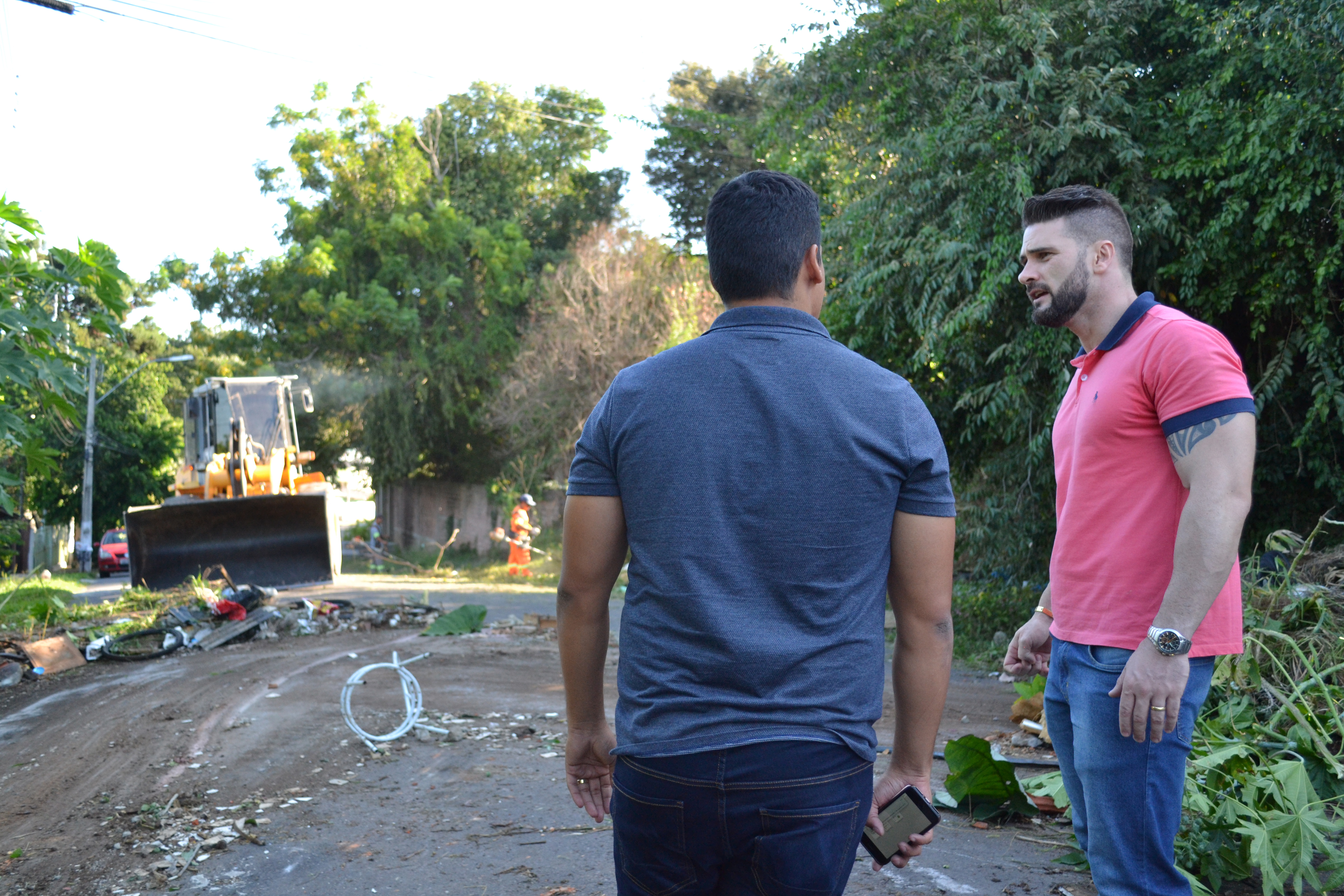 Escadaria no bairro Liberdade deve ser retirada