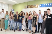 Estagiária PCD começa a trabalhar na Câmara