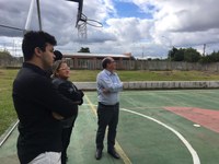 Euclides Castro solicita quadra poliesportiva coberta para escola Bairro do Parque