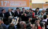 Expointer 2015: Dahmer participa da abertura do Pavilhão da Agricultura Familiar