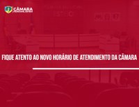 Horário diferenciado de atendimento é adotado pela Câmara