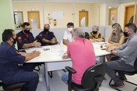  Integrantes do Corpo de Bombeiros reúnem-se com Comissão de Segurança