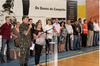 Figliero: Juramento à Bandeira leva jovens ao Ginásio Municipal Edgar Piccioni
