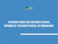 Marcelo solicita que Estado disponibilize tratamento da covid-19 em fase inicial