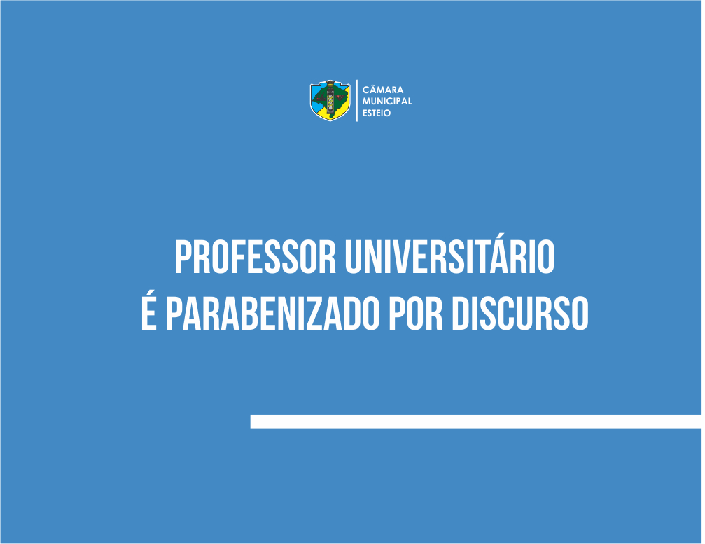 Moção para professor da Unisinos é aprovada