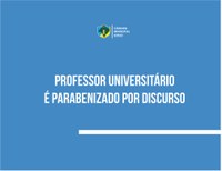 Moção para professor da Unisinos é aprovada