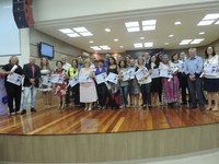 Mulheres recebem homenagem da Câmara de Vereadores 