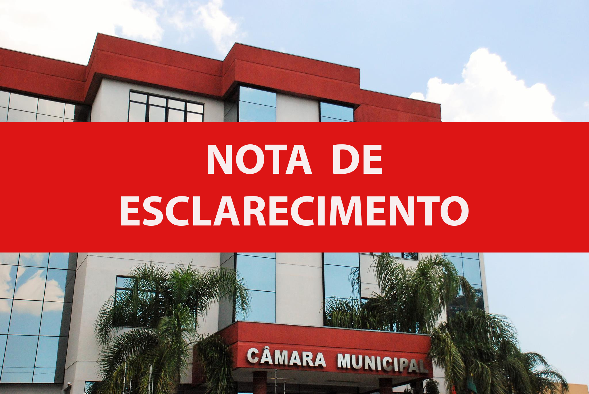 NOTA DE ESCLARECIMENTO