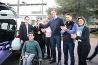 Prefeitura de Esteio recebe carro adaptado