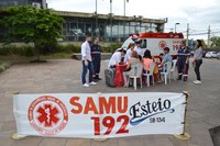 Presidência: Felipe Costella prestigia ações pelos seis da Samu no município