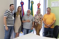 Presidente da Câmara recebe visita da nova diretoria da APAE