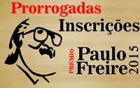 Prorrogadas as inscrições do Prêmio Paulo Freire até 30 de dezembro
