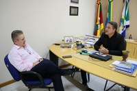 Ranolfo Vieira Júnior visita Câmara de Esteio