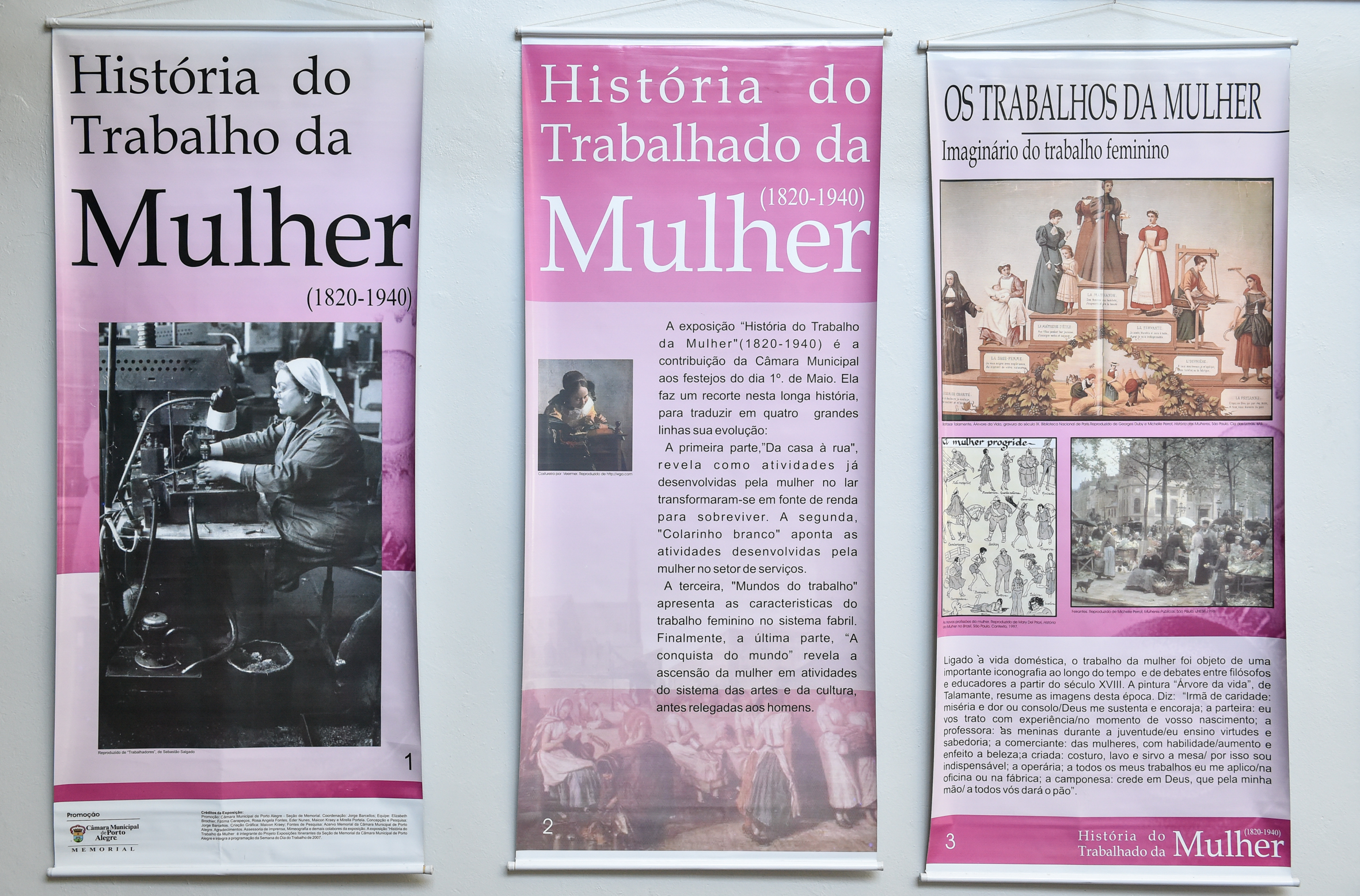 Semana da Mulher: Câmara vai trazer Exposição História do Trabalho da Mulher