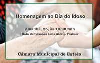 Solenidade vai homenagear Dia do Idoso em Esteio amanhã