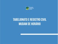 Solicitação de Sandro Severo para alteração no horário do Tabelionato e Registro Civil é atendida 