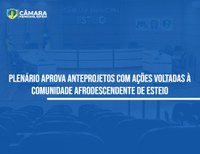 Vereadora apresenta anteprojetos em benefício da população negra do Município