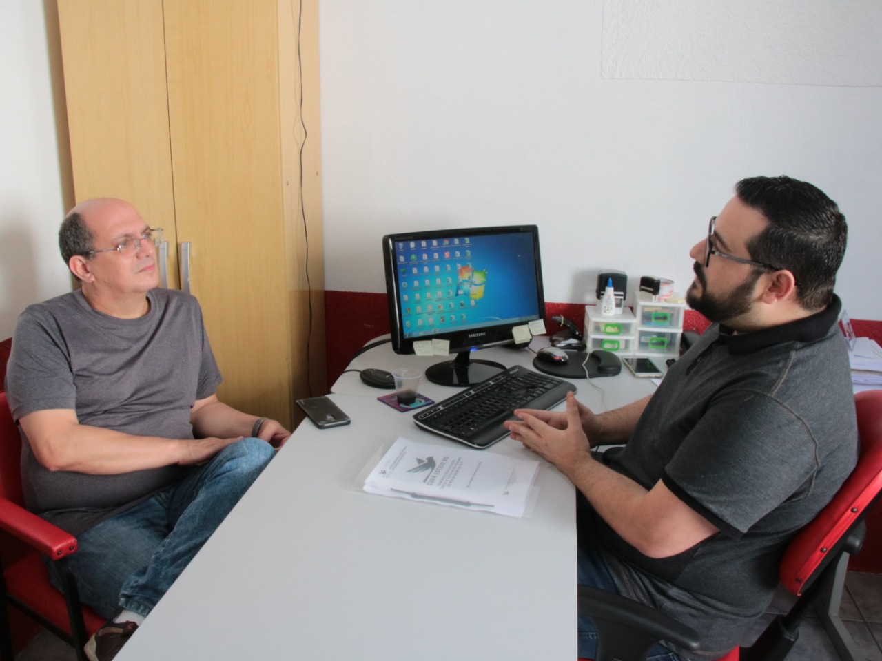 Vereador Euclides Castro faz visita a instituições educacionais de Esteio