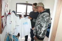 Vereador Leo Dahmer visita Casa do Hip Hop