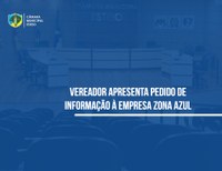 Vereador Sandro apresenta pedido de informação à empresa Zona Azul 