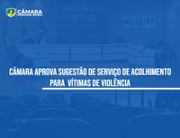 Vereador sugere criação de serviço de acolhimento para mulheres vítimas de violência