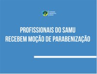 Vereadora parabeniza profissionais do Samu 