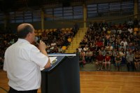 Vereadores participam da cerimônia de premiações "Aluno Destaque "